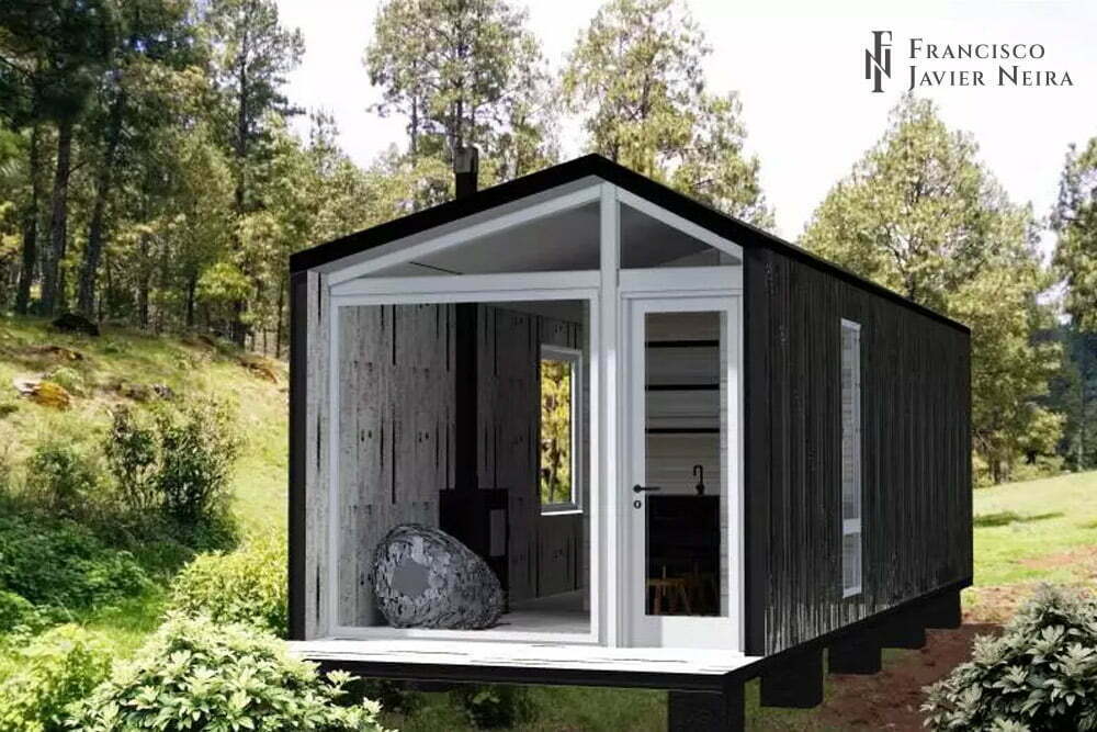 Tiny houses: el creciente interés por las casas trasladables de 35 metros cuadrados