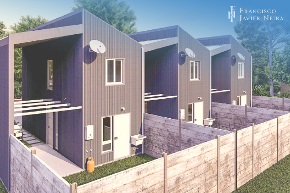 Una vivienda social que se fabrica y monta en seis días